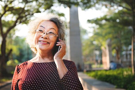 Attractive Older Women and Wellness